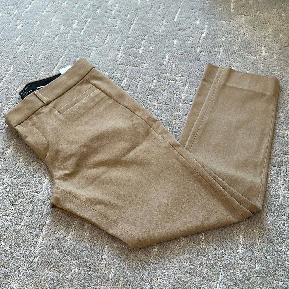 Banana republic sloan fit work pants, cropped, 2P
